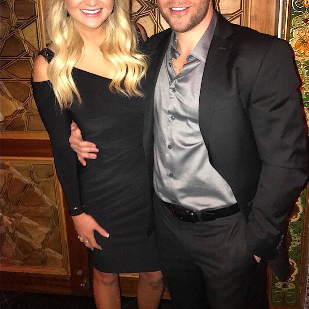 LAUREN Ralph Lauren Long Sleeve Evening Dress